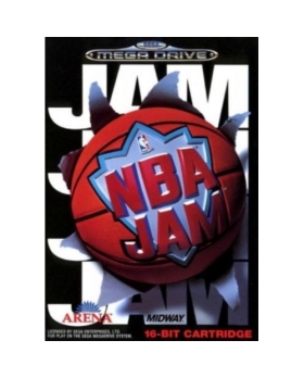 NBA JAM MEGA DRIVE AVEC NOTICE 