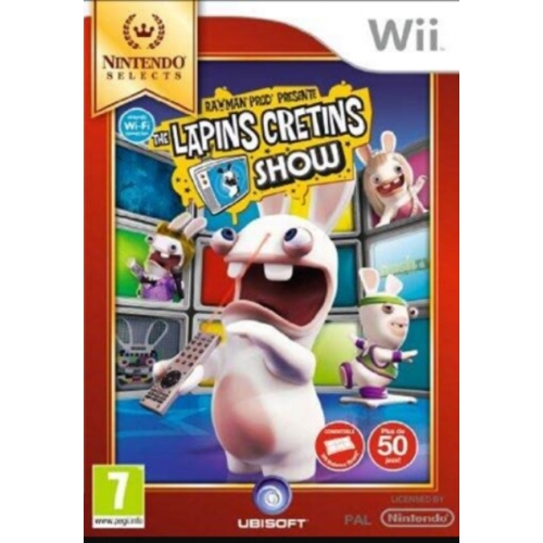The Lapins Crétins show - Nintendo Selects WII AVEC NOTICE 