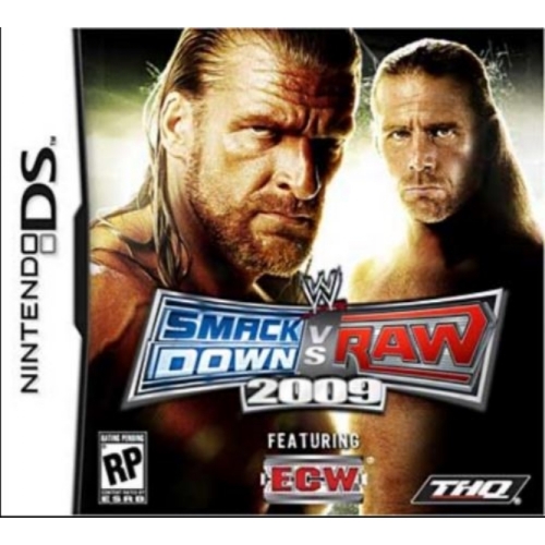SMACKDOWN VS RAW 2009 DS AVEC NOTICE(IMPORT)