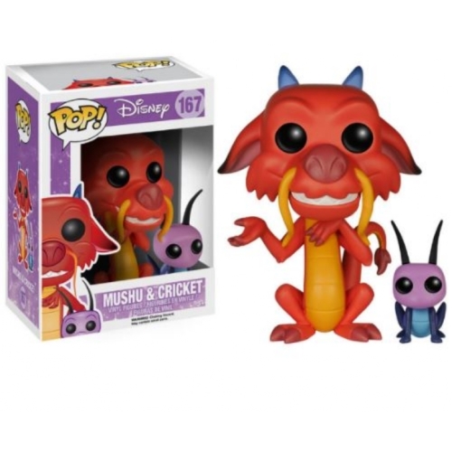 DISNEY MULAN MUSHU&CRICKET POP 167 