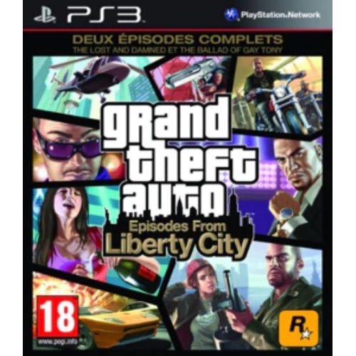 GTA - Episodes from Liberty City PS3 avec NOTICE 