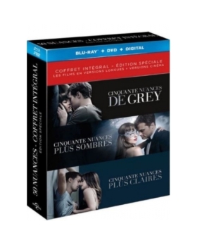 Cinquante nuances La Trilogie Coffret Collector Blu-ray Dvd