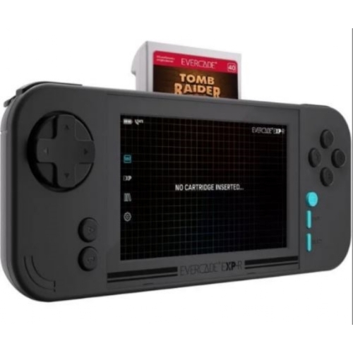 Console Portable Pour Jeux Retros Evercade Exp-r Tomb Raider 1-2-3 + 3 Jeux Inclus HDMI 