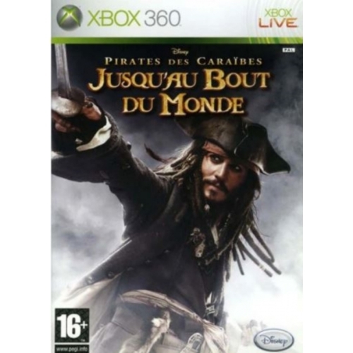 PIRATES DES CARAIBES JUSQU'AU BOUT DU MONDE XBOX 360 AVEC NOTICE