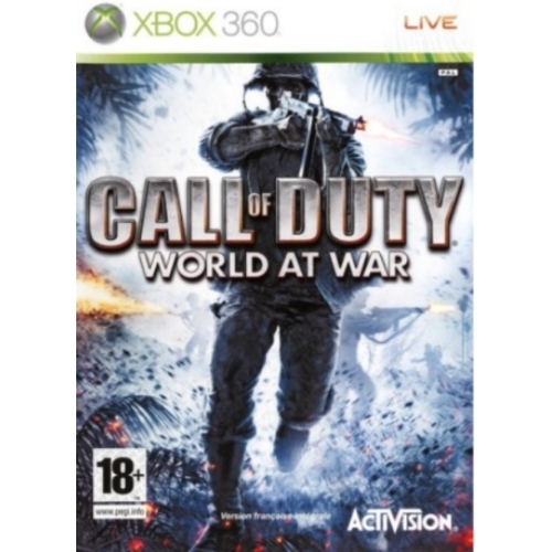 Call of Duty : World at war xbox 360 avec notice