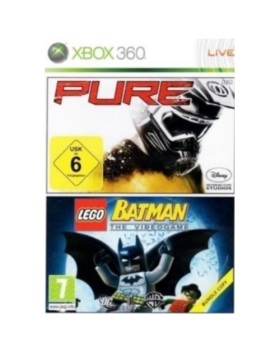 PURE + LEGO BATMAN AVEC NOTICE XBOX 360