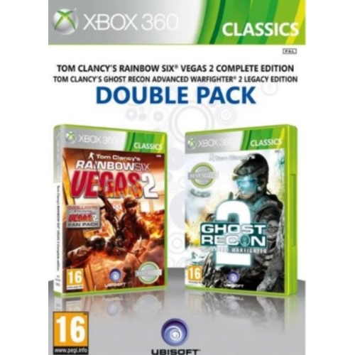 Rainbow Six Vegas 2 et Ghost Recon 2 AVEC NOTICE XBOX 360