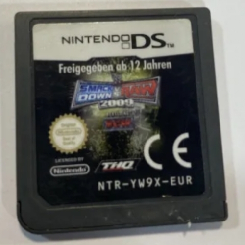 SMACKDOWN VS RAW 2009 DS LOOSE