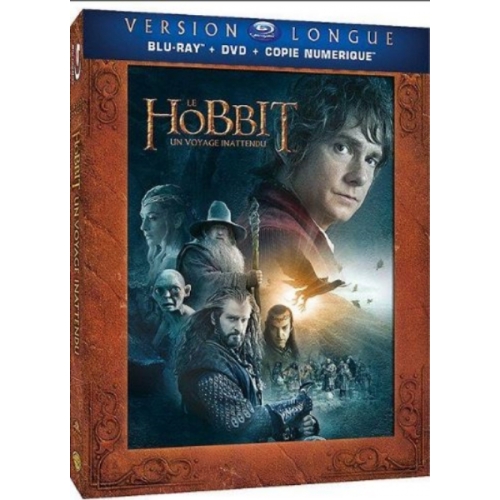 Le Hobbit - Un Voyage inattendu [Version Longue-Blu-Ray + DVD + Copie Digitale]