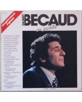 Gilbert Bécaud – En Public VINYLE 33T 