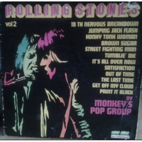 Monkey's Pop Group – Rolling Stones Vol 2 VINYLE 33T