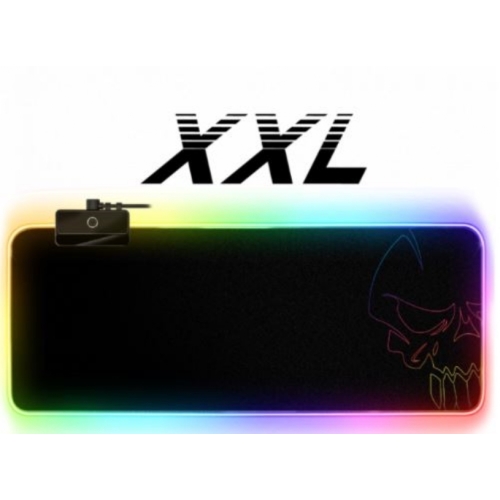 SOG-PADXXRGB TAPIS DE SOURIS SOG LED RGB 10 MODES - TAILLE XXL (86 x 33 x 0.4 CM)