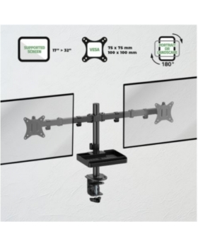  XTENDMOUTS SUPPORT D'ECRAN ARTICULÉ POUR 2 ECRANS ADV-ARM12F  