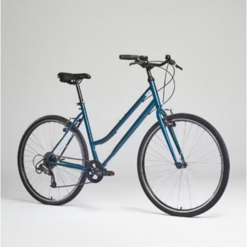 VELO VTC RIVERSIDE 120 BLEU M 8VITESSES