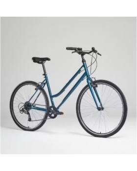 VELO VTC RIVERSIDE 120 BLEU M 8VITESSES
