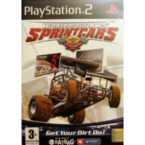 Sprint Cars : World of Outlaws PS2 AVEC NOTICE