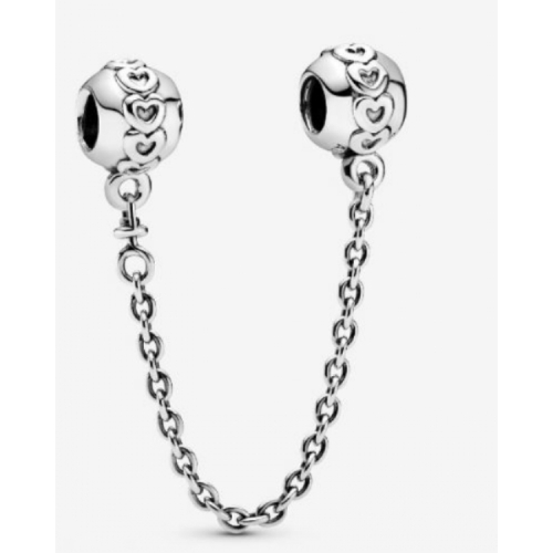 Charm Pandora Chaîne de Confort Couronne de Cœurs Argent 791088-05