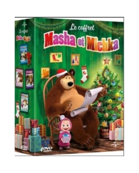 Masha et Michka-Le Coffret - L'Île au trésor + Les Rois du Cirque + Les Trois Mousquetaires + Tous s