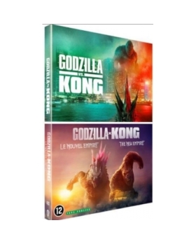 GODZILLA & KONG THE NEW EMPIRE +GODZILLA VS KONG PACK 2 FILM DVD 