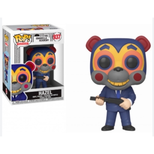 HAZEL WITH MASK FIGURINE THE UMBRELLA ACADEMY POP 937