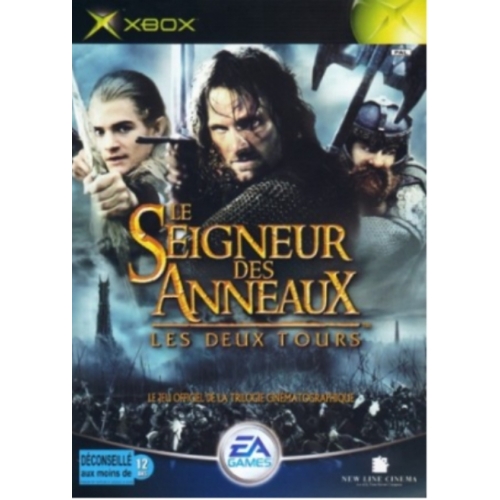 LE SEIGNEUR DES ANNEAUX LES DEUX TOURS XBOX SANS NOTICE 