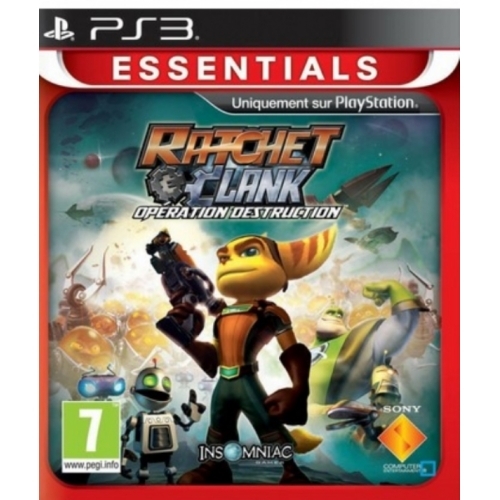 RATCHET ET CLANK OPERATION DESTRUCTION PS3 AVEC NOTICE 