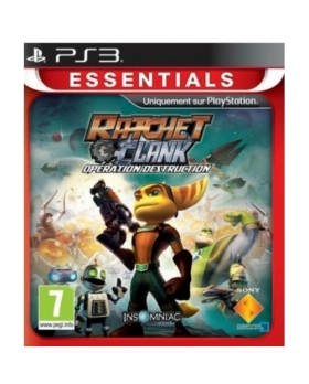 RATCHET ET CLANK OPERATION DESTRUCTION PS3 AVEC NOTICE 