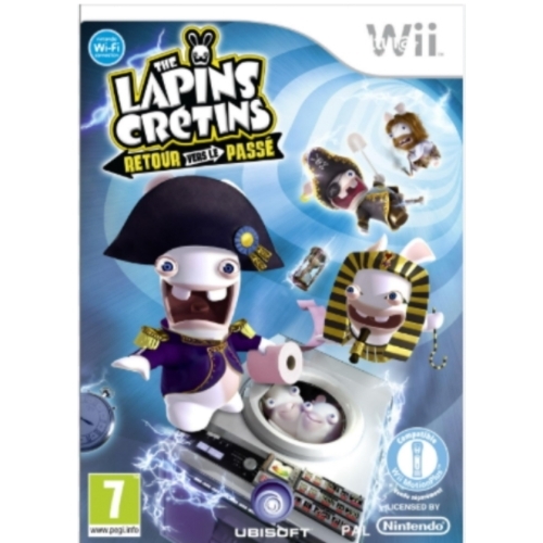 The Lapins Crétins Retour vers le Passé Wii AVEC NOTICE