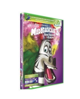 MADAGASCAR 3 BON BONSERS D'EUROPE DVD 