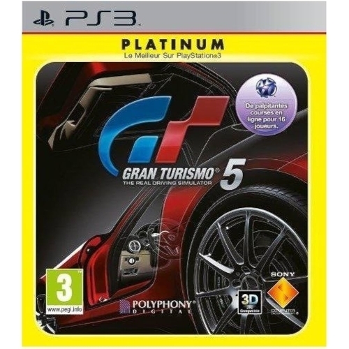 GRAN TURISMO 5 PLATINUM AVEC NOTICE PS3