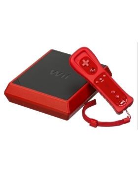 WII MINI ROUGE MANETTE OFFICIELLE COMPLETE EN BOITE + NOTICE 