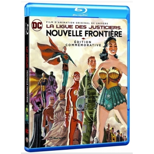 La ligue des justiciers nouvelle frontière dvd BLU RAY 
