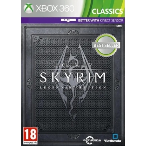 Skyrim avec notice Xbox 360