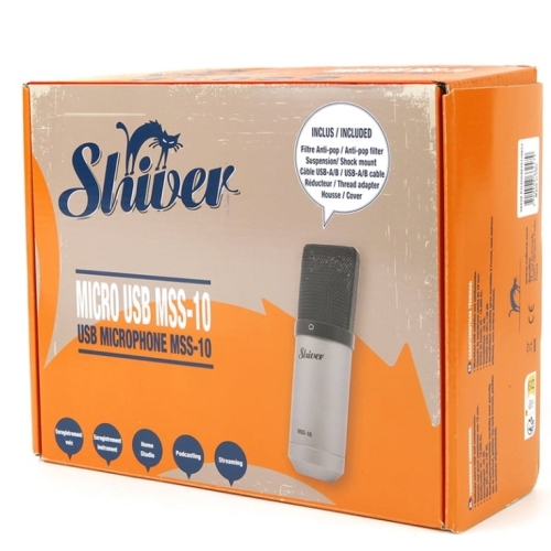 Microphone SILVER  MSS-10 USB PC/MAC 