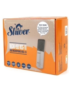 Microphone SILVER  MSS-10 USB PC/MAC 