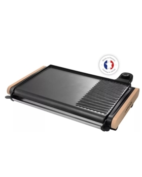 PLANCHA GRILL EQUILIBRE ELECTRIQUE EN FONTE EN ALUMINIUM LAGRANGE 6 A 8 PERSONNES  2000W