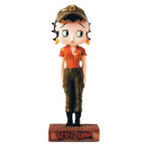 FIGURINE BETTY BOOP MILITAIRE