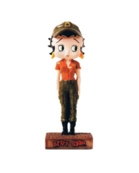 FIGURINE BETTY BOOP MILITAIRE