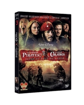 PIRATES DES CARAIBES JUSQU'AU BOUT DU MONDE DVD
