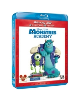 Monstres Academy BLU-RAY 3D + 2 BLU-RAY