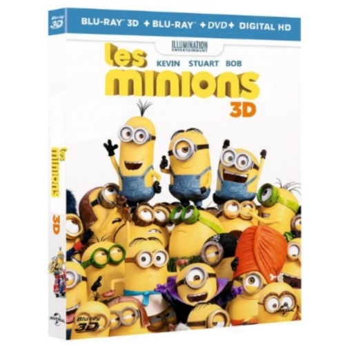 Les minions 3D Blu-ray