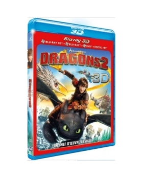 DRAGONS 2 COMBO BLU-RAY 3D + BLU-RAY + DVD