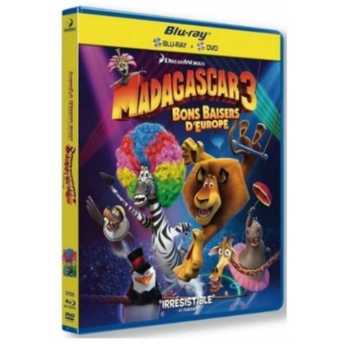Madagascar 3 : Bons baisers d'Europe - Combo Blu-Ray + DVD
