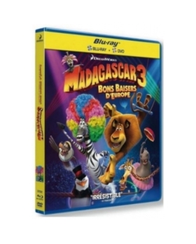 Madagascar 3 : Bons baisers d'Europe - Combo Blu-Ray + DVD