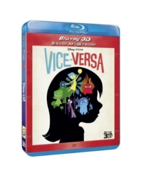 DISNEY CLASSIQUES - Vice-versa : Combo Blu-ray 3D + Blu-ray 2D 