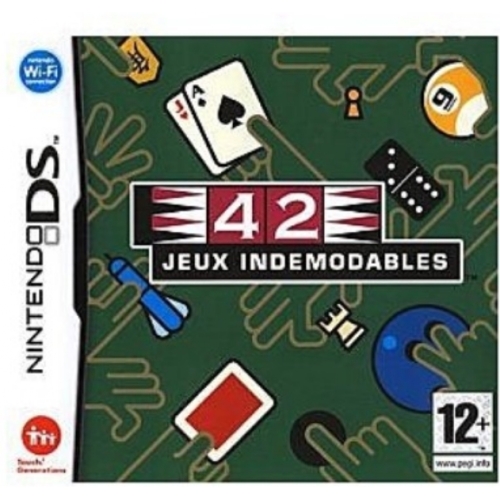 42 jeux indémodables ds avec notice 