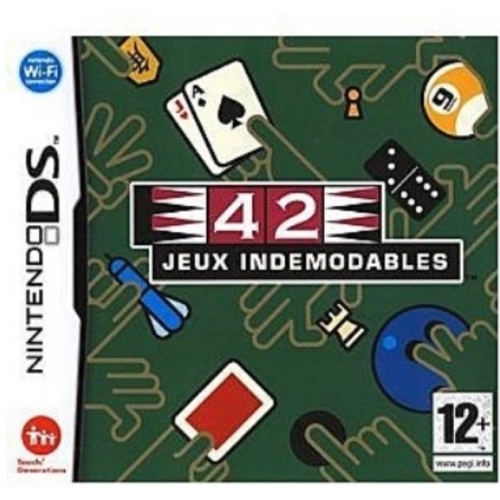 42 jeux indémodables ds avec notice 
