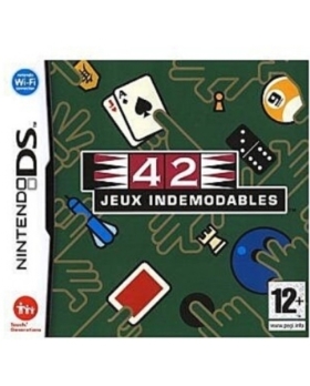 42 jeux indémodables ds avec notice 
