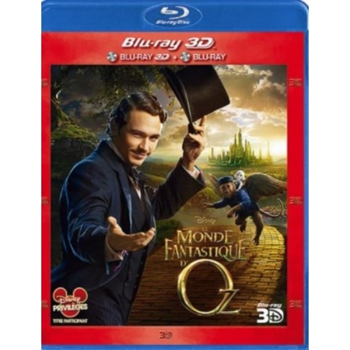 Le Monde fantastique d'Oz 3D blu-ray