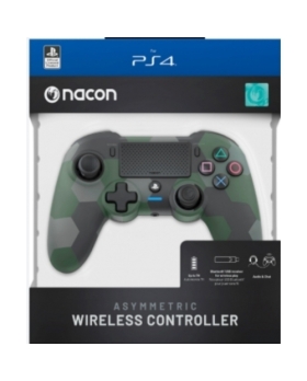 NACON MANETTE PS4 SANS FIL  ASYMMETRIC GREEN CAMO
